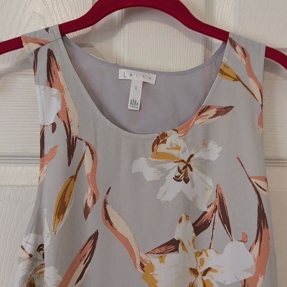 Leith Floral Dress Size Large - Picture 7 of 10